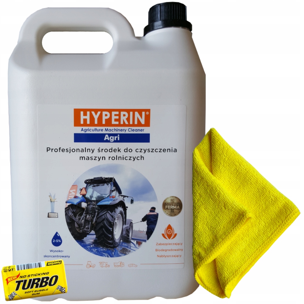 

Hyperin Agri płyn środek mycie maszyn traktorów 5L