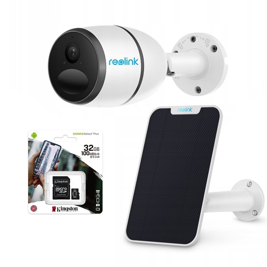 Venkovní kamera Reolink Go Plus Panel karta 32GB