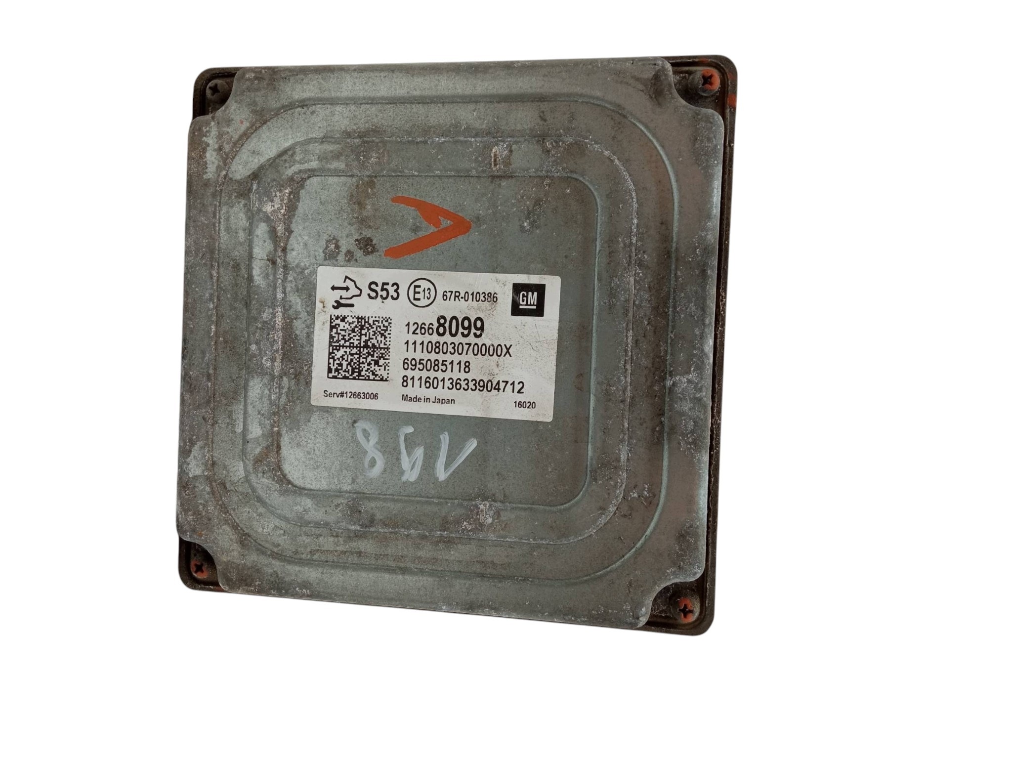 control unit of the engine 12668099 1.4 B 89KM Opel Corsa V (2014- ) E