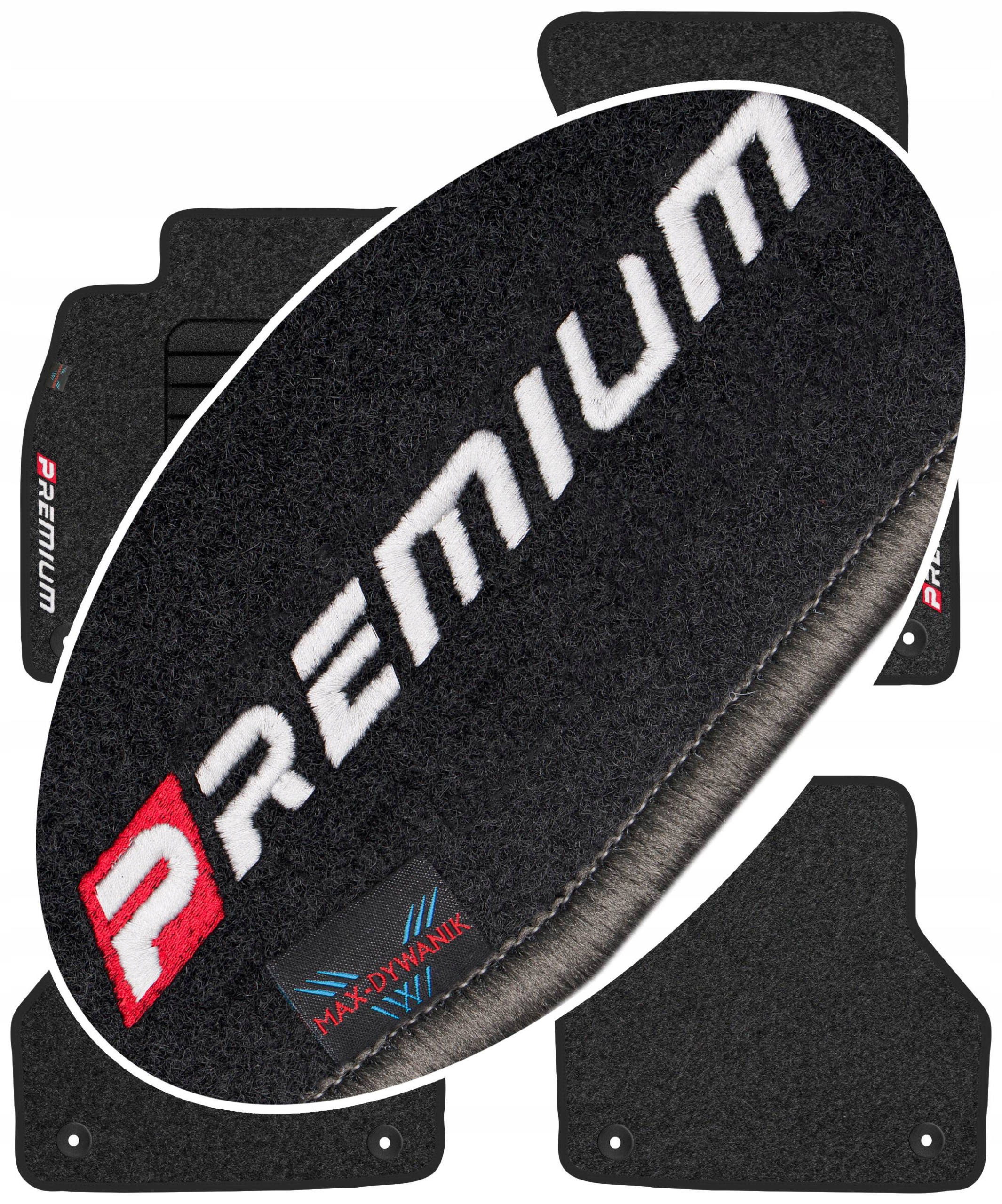 Audi A6 C8 2018- Koberce do auta velurové