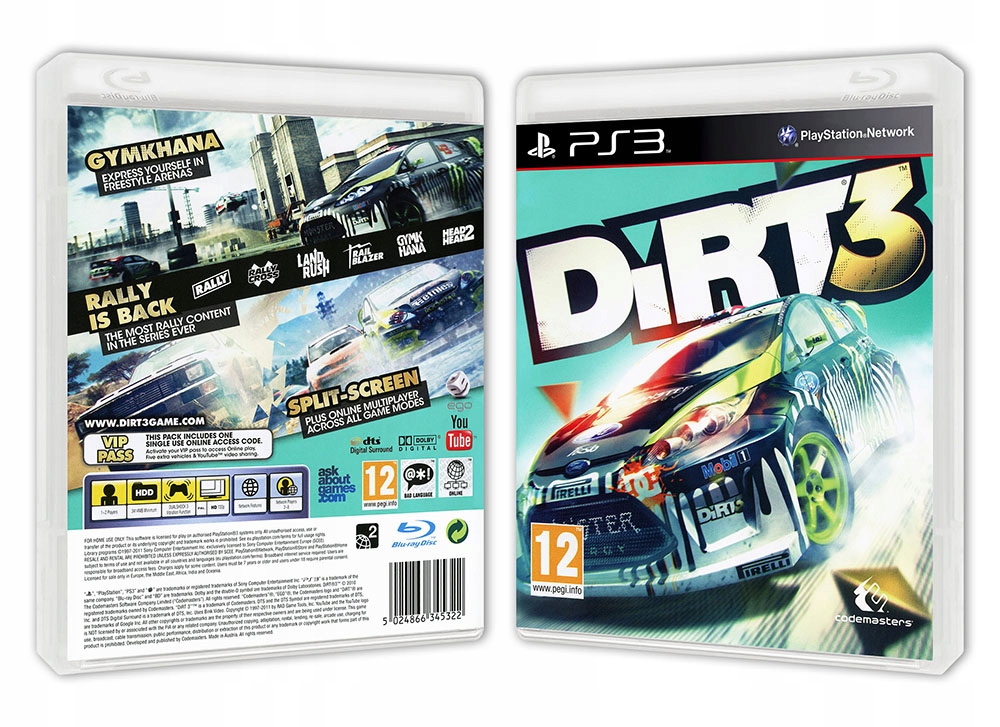 Dirt 3 na Ps3 - Niska cena na Allegro