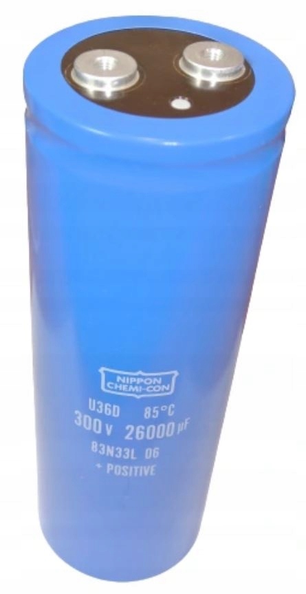 Kondenzátor 26000uF 300V 85°C 76x219 mm [1 Ks]