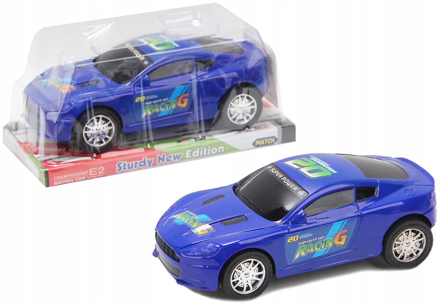 AUTO WYŚCIGOWE ZABAWKA POJAZD DLA CHŁOPCA DZIECI