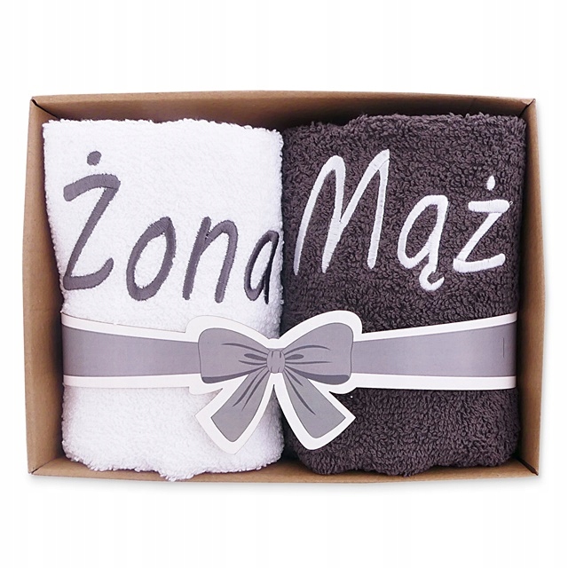 

Komplet Ręczników na ślub rocznicę 1-99