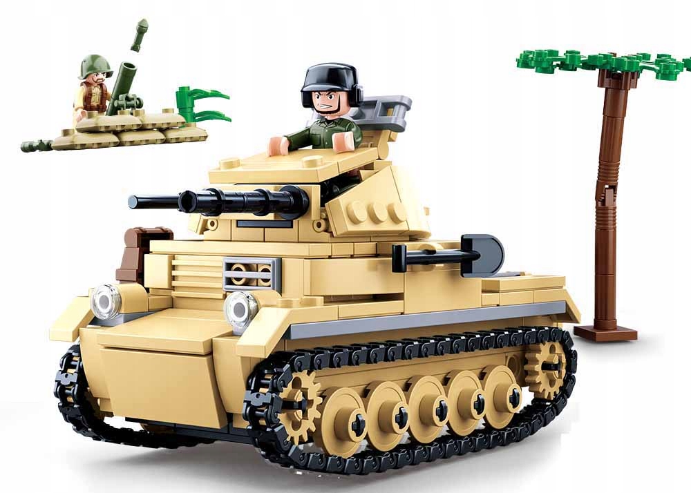 

Klocki Sluban Czołg Panzer II