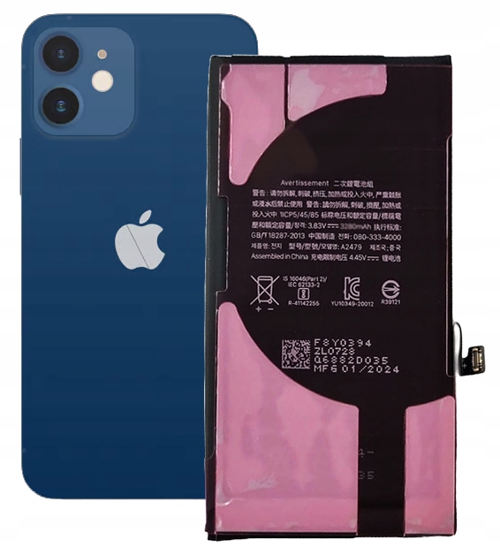 Baterie pro Apple iPhone 12 Pro Tradebit 3230 mAh