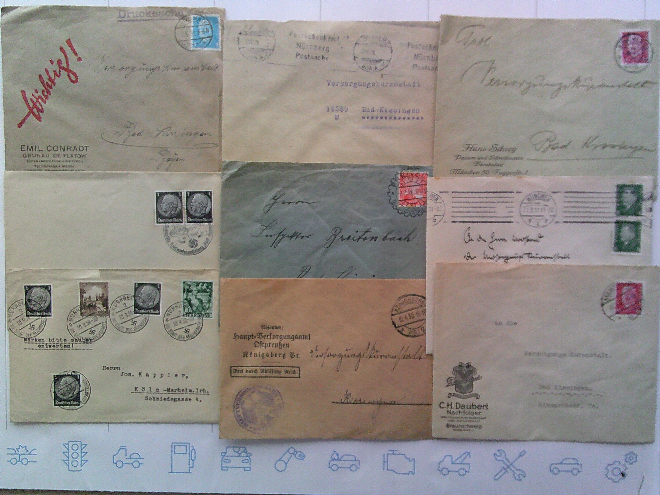 DR - RZESZA - CAŁOŚCI - 9 SZT !!!!!!