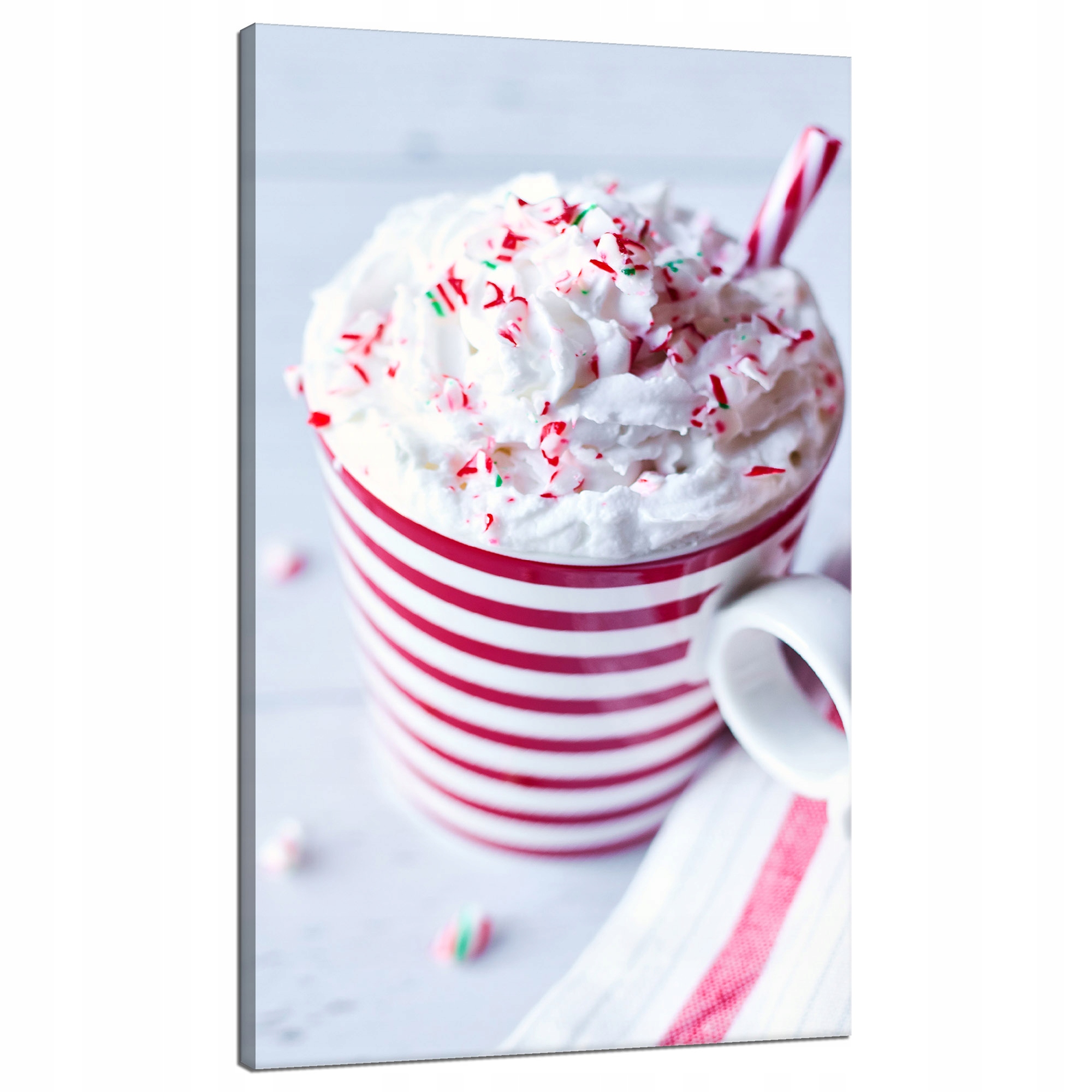 Obraz Canvas Kuchyně Bita smetana Sladkost 70x120