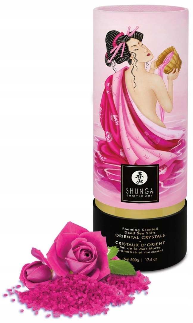 Luxusní sůl pro smyslnou erotickou sex koupel