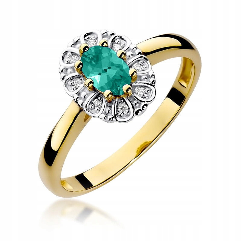 Prstýnek se smaragdem r25