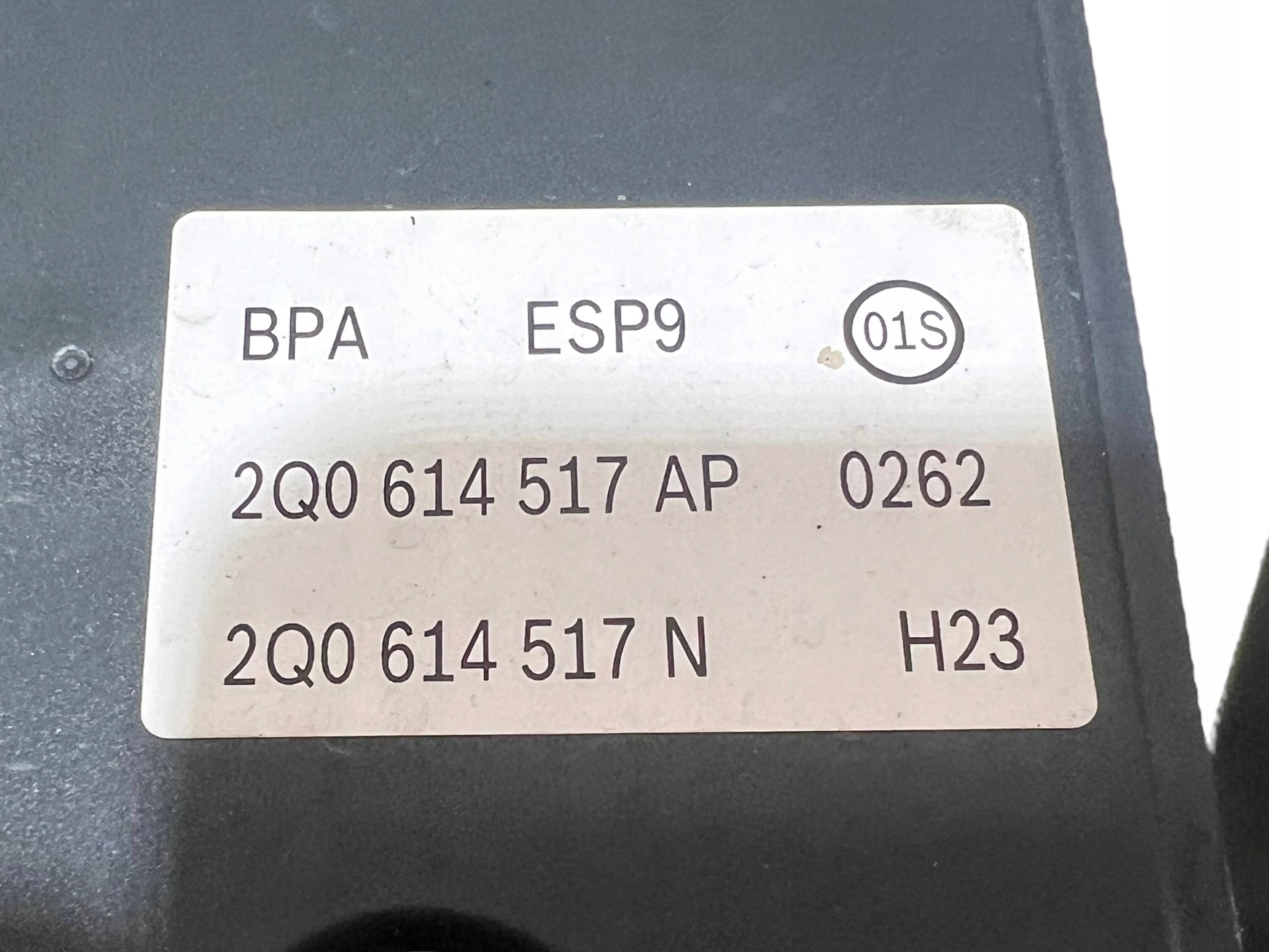 pump ABS brake brakes control unit VW POLO VI 2G