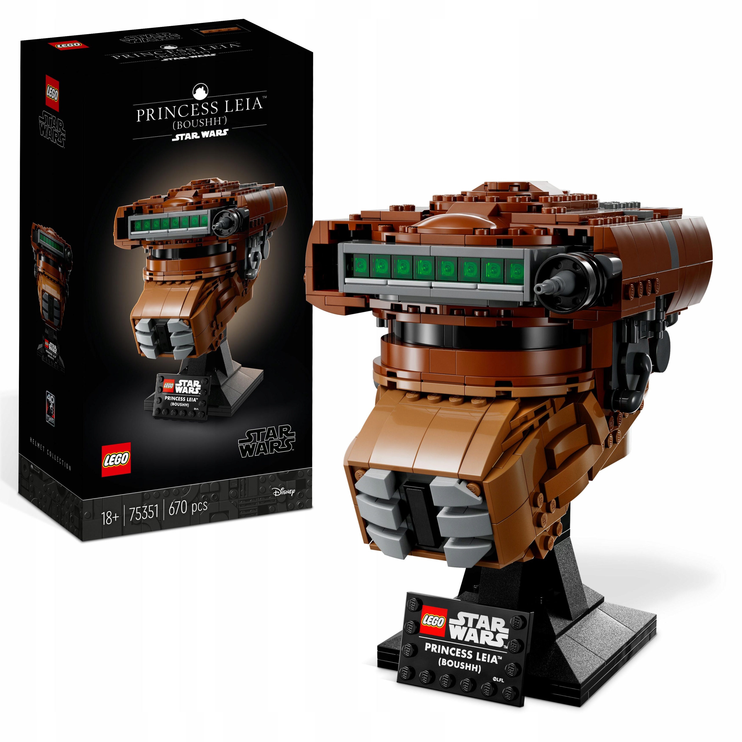Lego Star Wars Helma Princezny Lei Boushh 75351