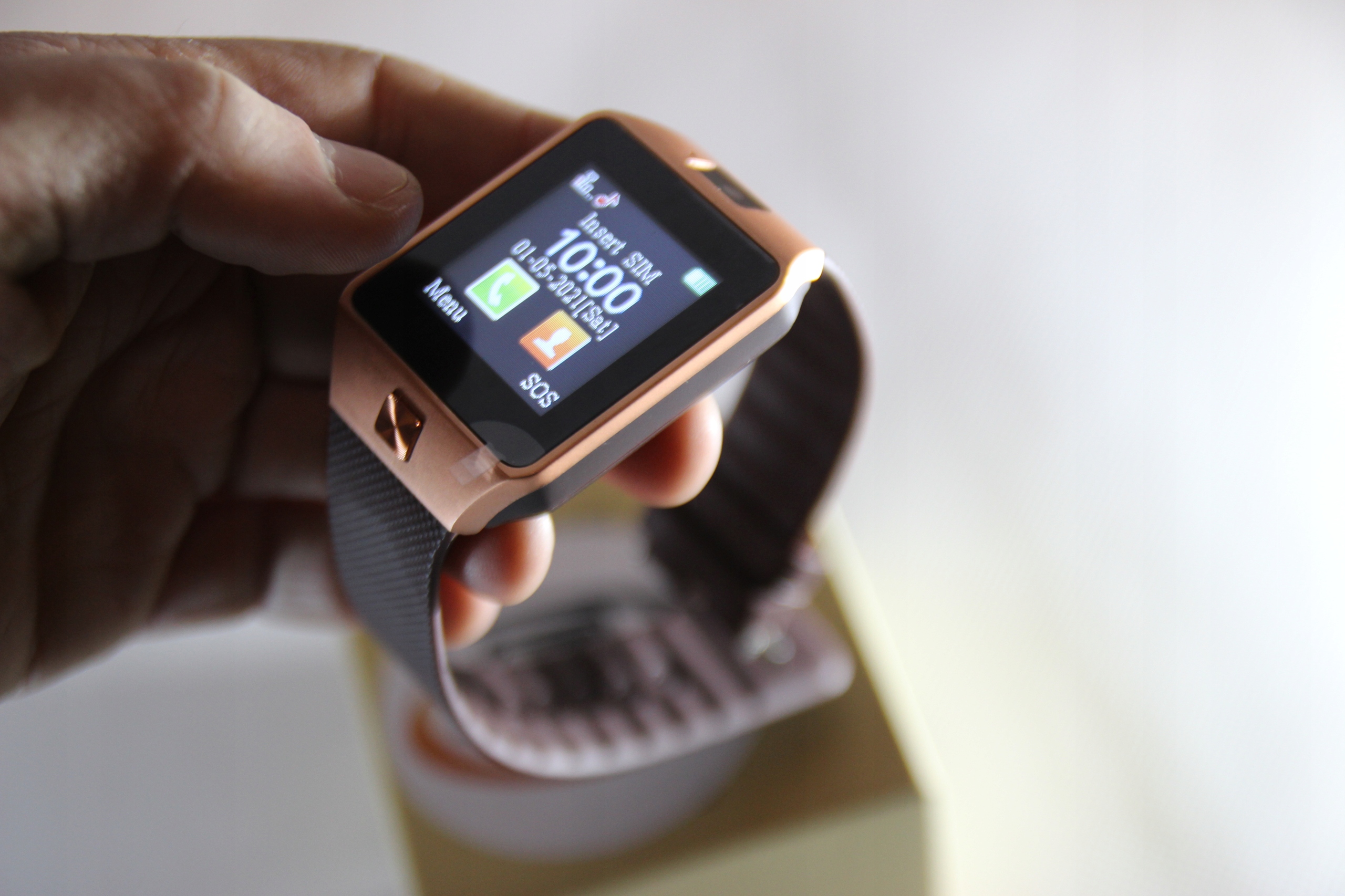 fIrMowY ZEGAREK Męski SMARTWATCH KARTA SIM KAMERA Wodoszczelność 20m = WR20