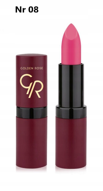 Golden Rose Velvet Matte Matowa Pomadka Do Ust 08