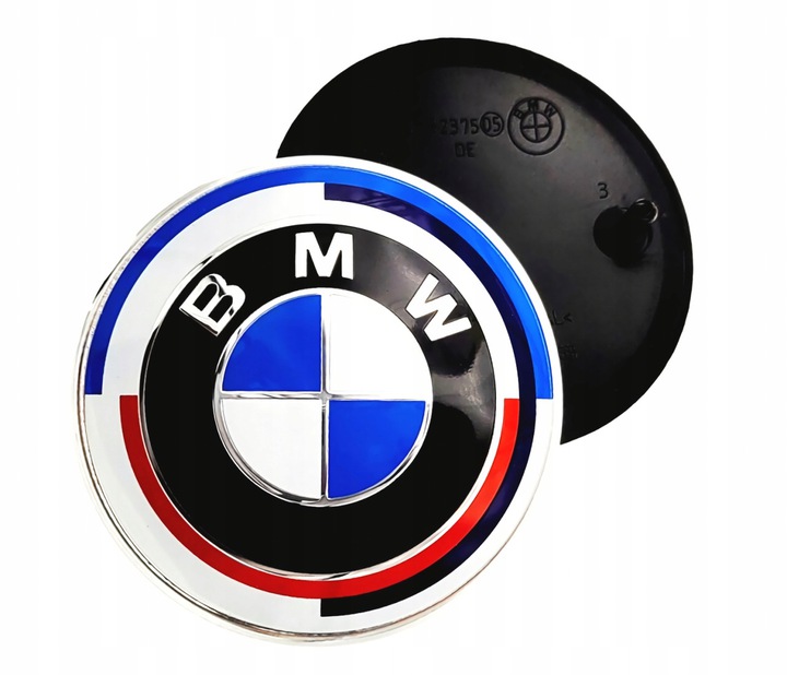 BMW LOGO EMBLEMAT ZNACZEK 74MM ANNIVERSARY 705779405 za 51,99 zł z ...
