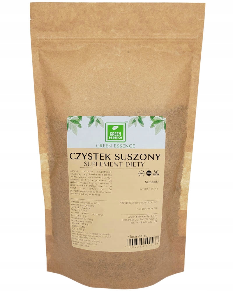 

Czystek Cistus 500g cięty Herbata zioło suszone