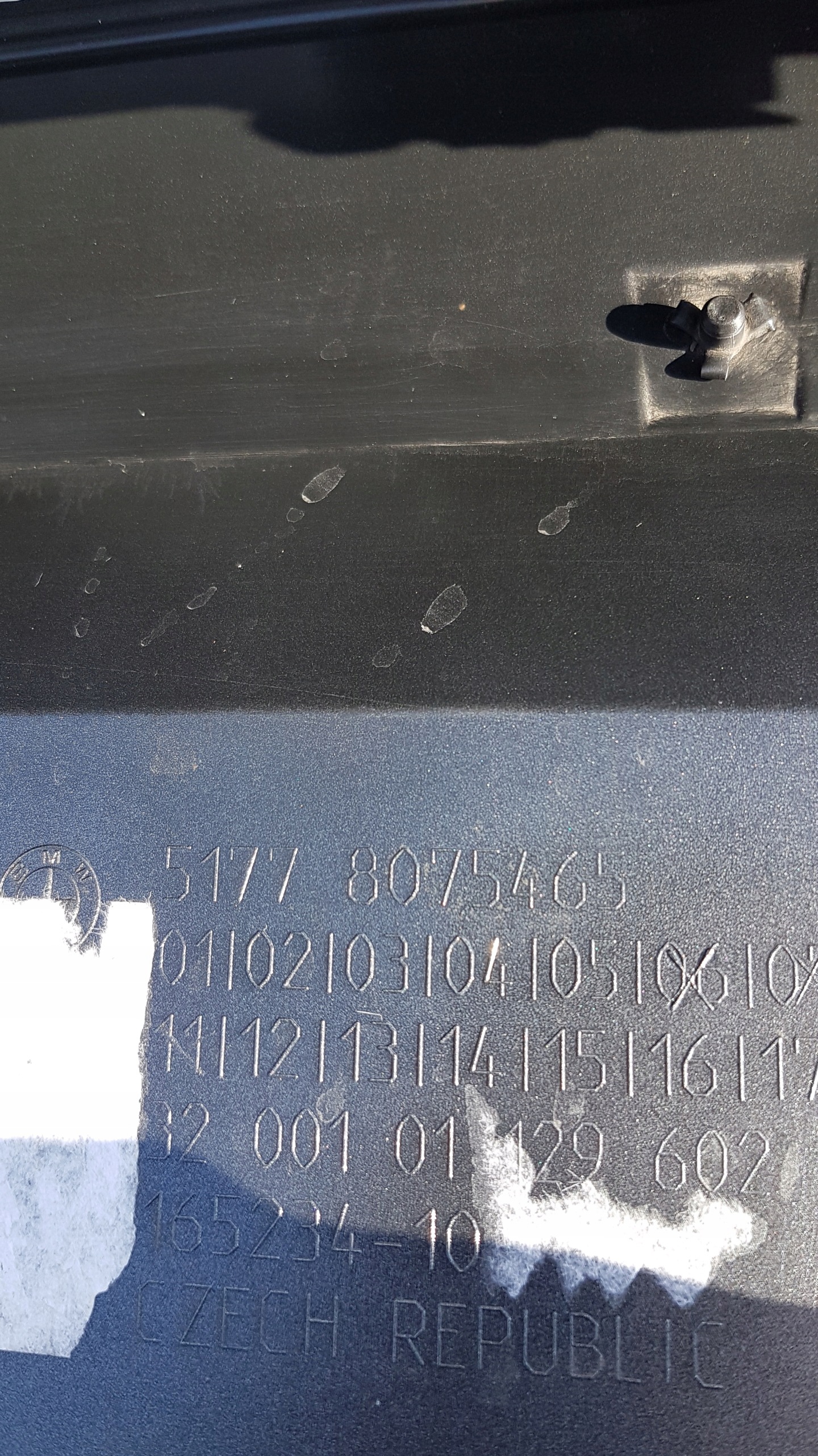 moulding threshold left BMW 2 F44 m-packet 8075465