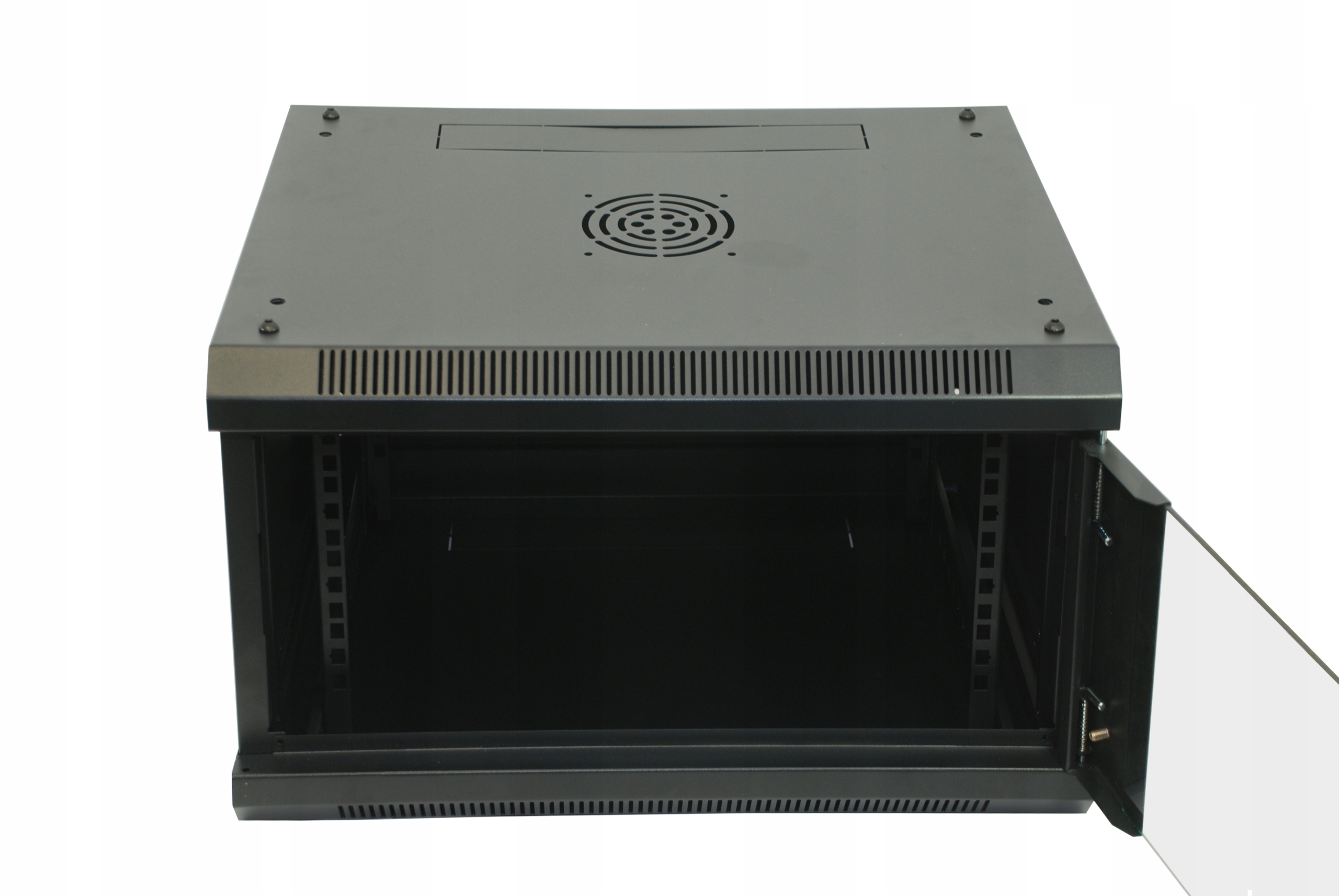 Szafa rack 19" wisząca 6U 450 składana czarna Kod producenta TZ-6U-450-BL