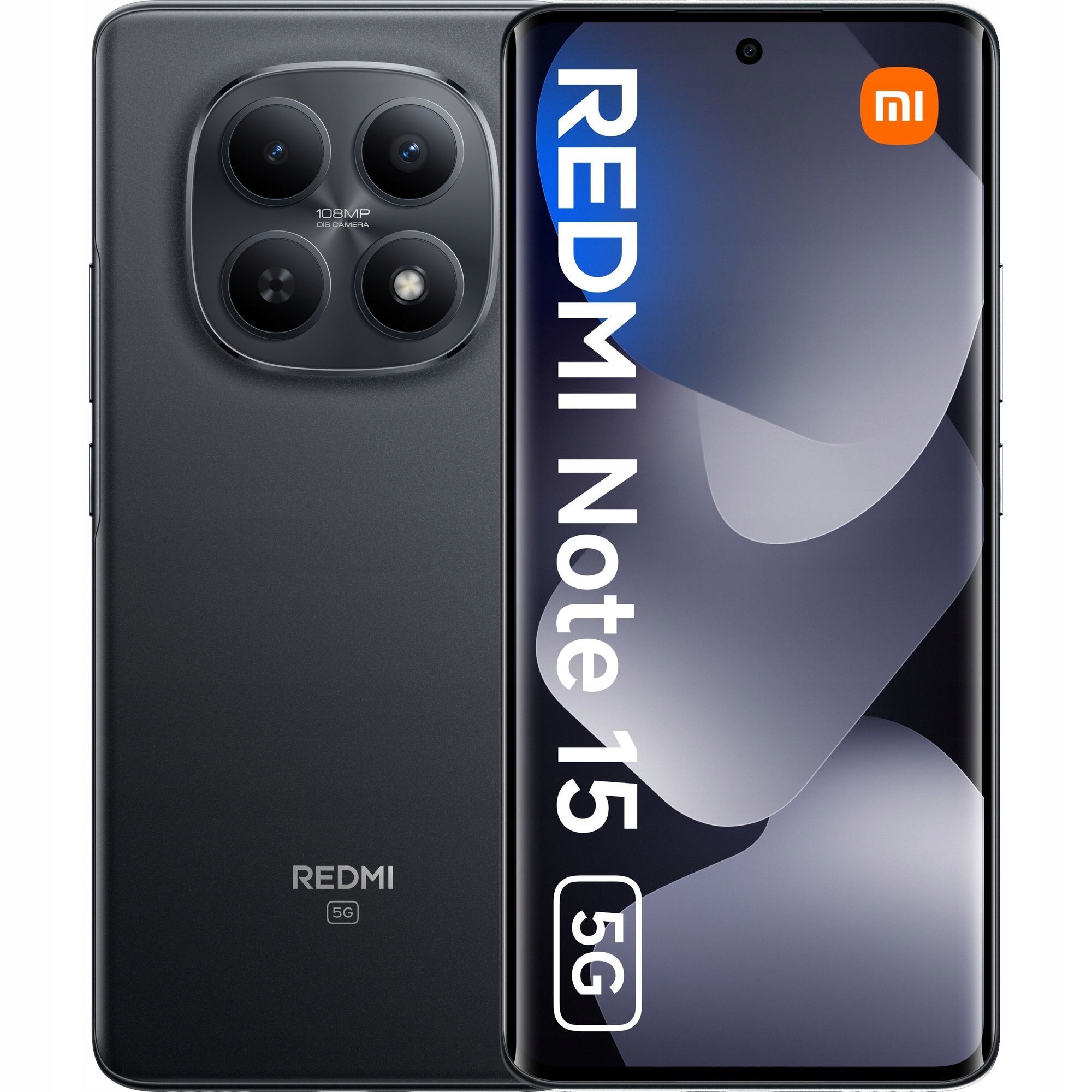Smartfon Xiaomi Redmi Note 15 6/128GB 6.77” 120Hz 108Mpix 5G Czarny