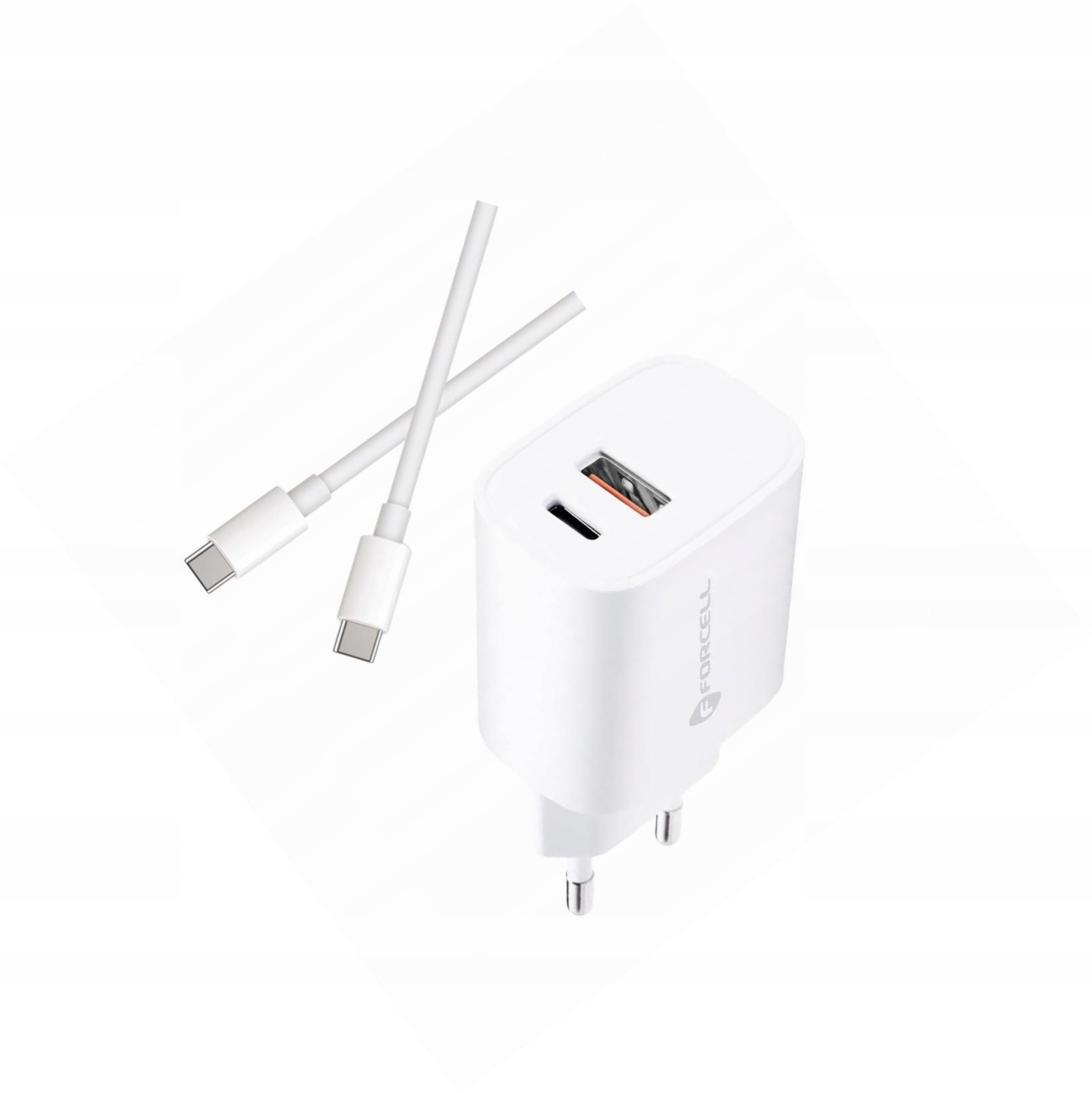 Szybka ładowarka 30W 2 wejścia z kablem Usb-c do Sony Xperia 5 IV