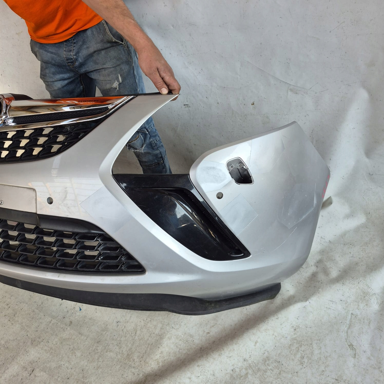 OPEL ZAFIRA C TOURER 12-16 bumper front front washer PDC