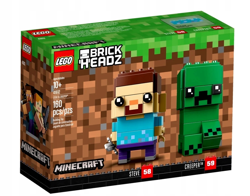 Lego 41612 BrickHeadz Steve i Creeper
