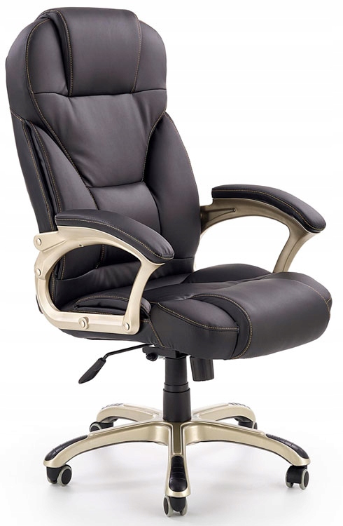 FOTEL DO BIURKA === OBROTOWY KOMPUTEROWY == CZARNY Marka Elior