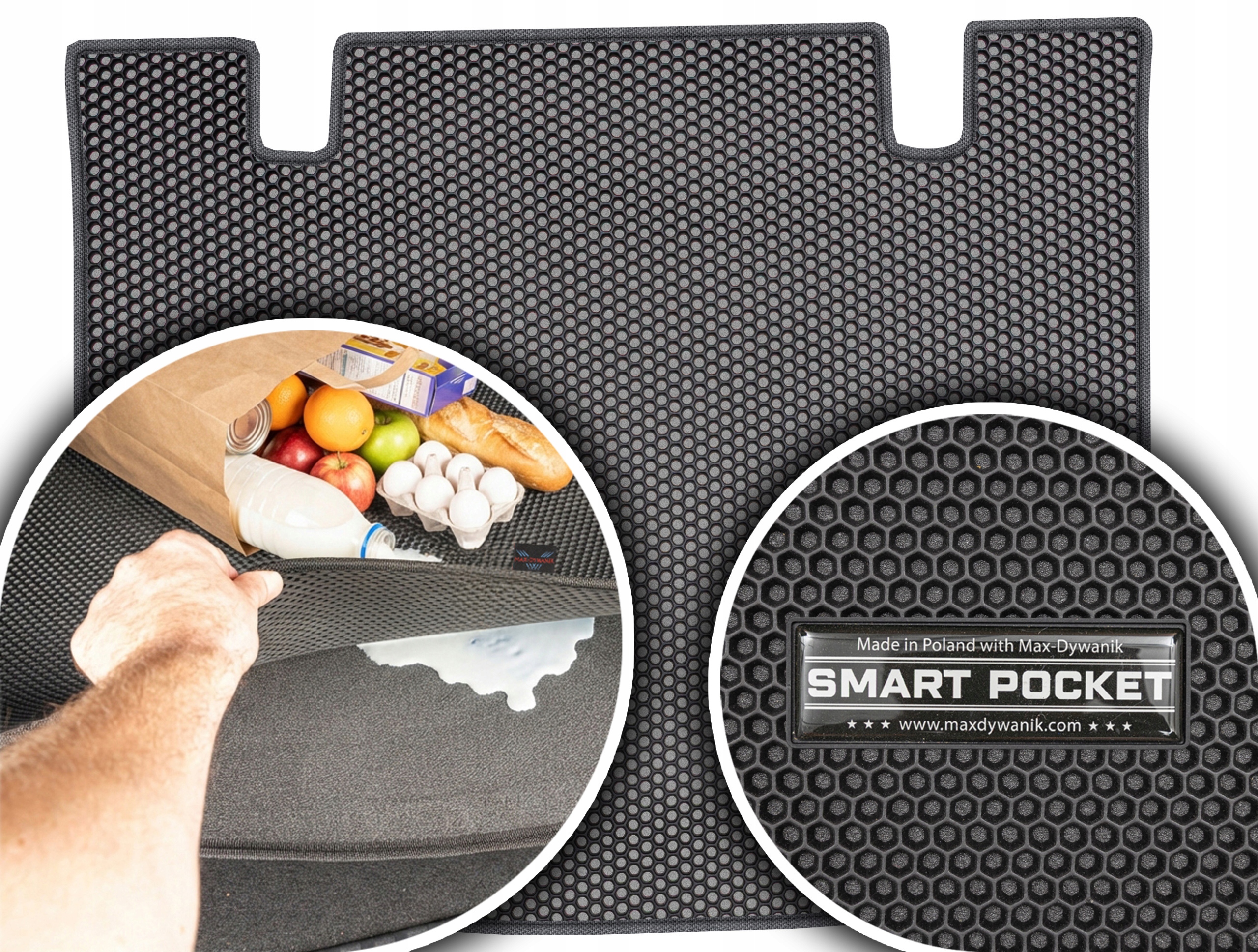 Dacia Logan MCV I 7os 2008-2013 Vložka do zavazadlového prostoru Eva Smart Pocket