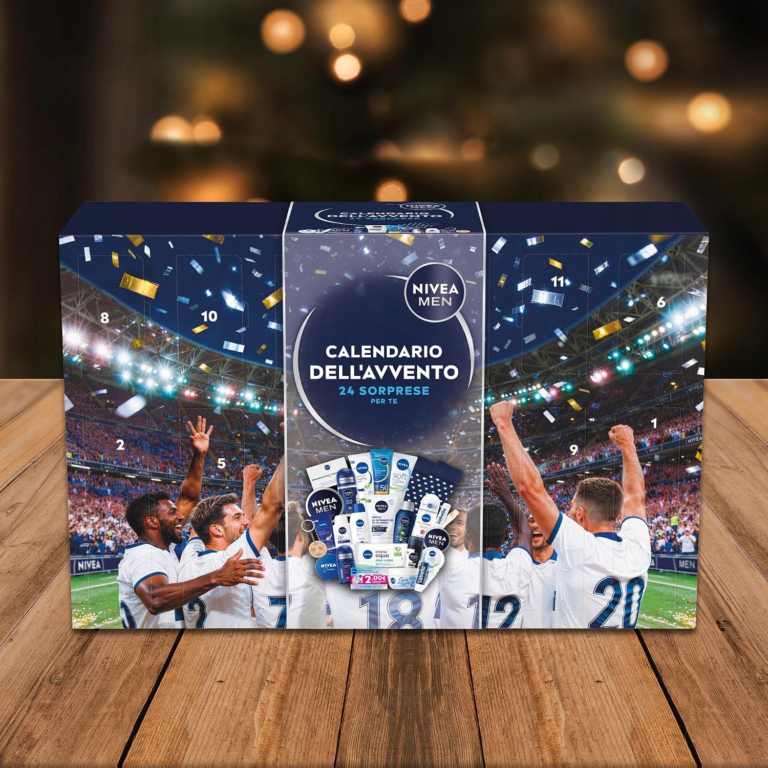 Адвент-календарь NIVEA Men 2026, 24 средства для ухода за лицом, телом и бритья — фото 8