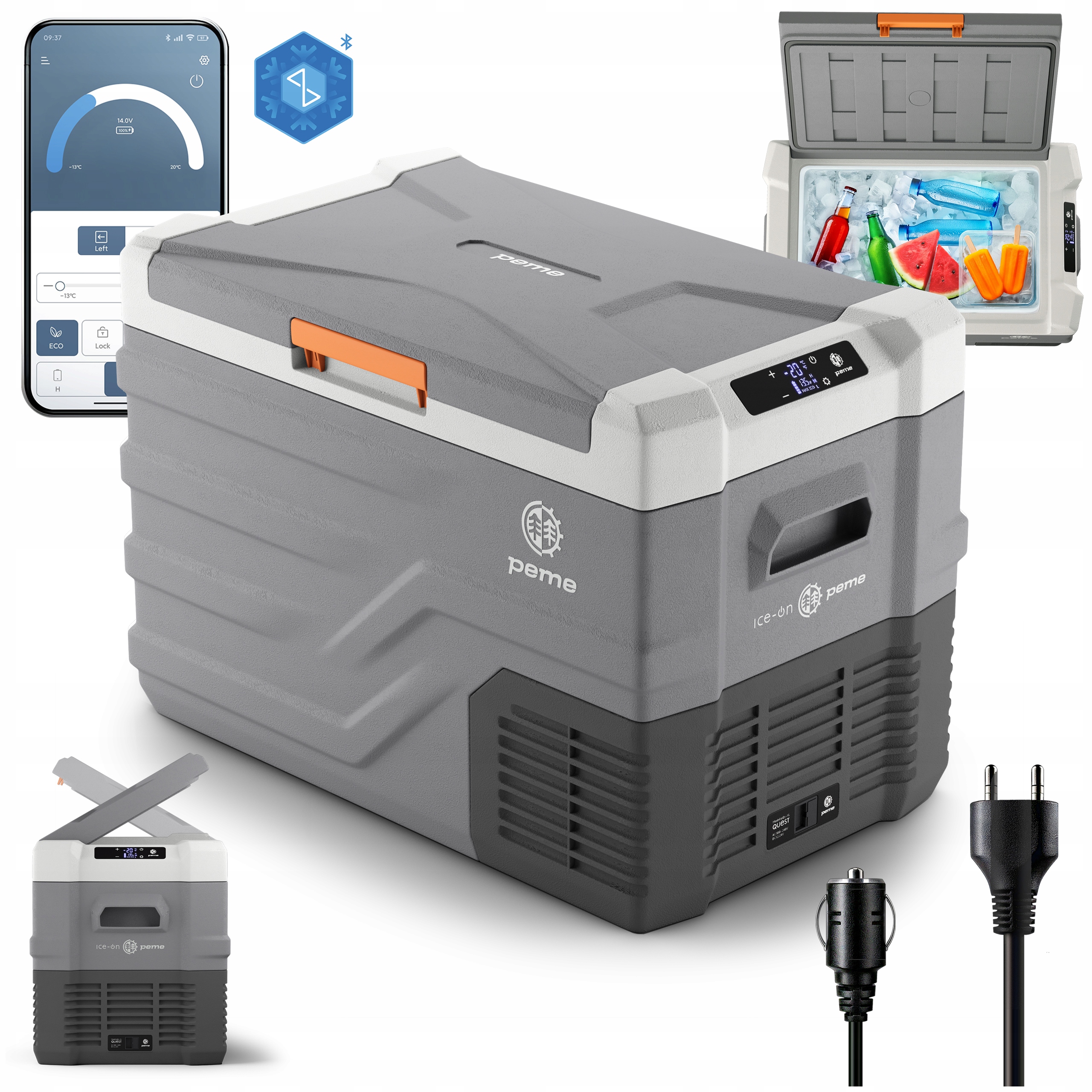 Lodówka Turystyczna Kompresorowa Zamrażarka Samochodowa Quest 40 Peme