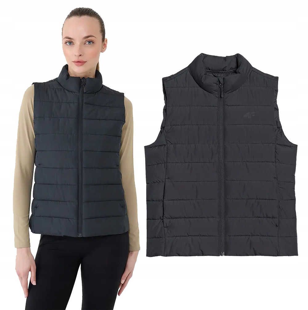 Vesta péřová vesta 4F F181 20S černá S