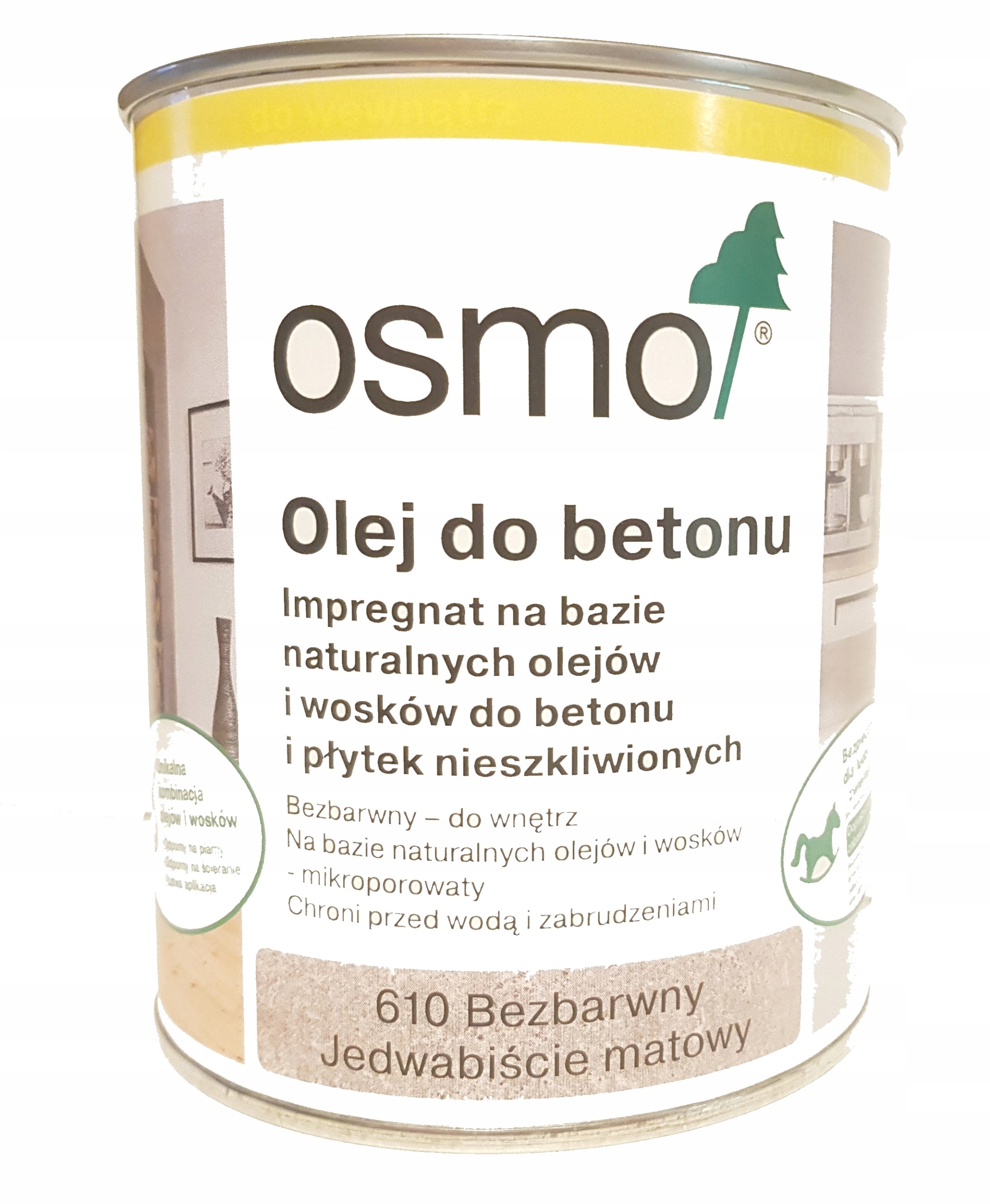 

Osmo 610 Olej Bezbarwny Do Betonu I Płytek 2,5l