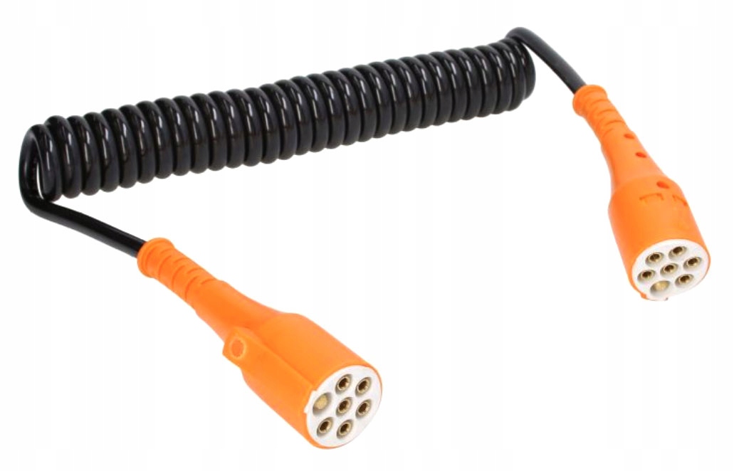 Przewód spiralny elektryczny naczepy przyczepy 6 S