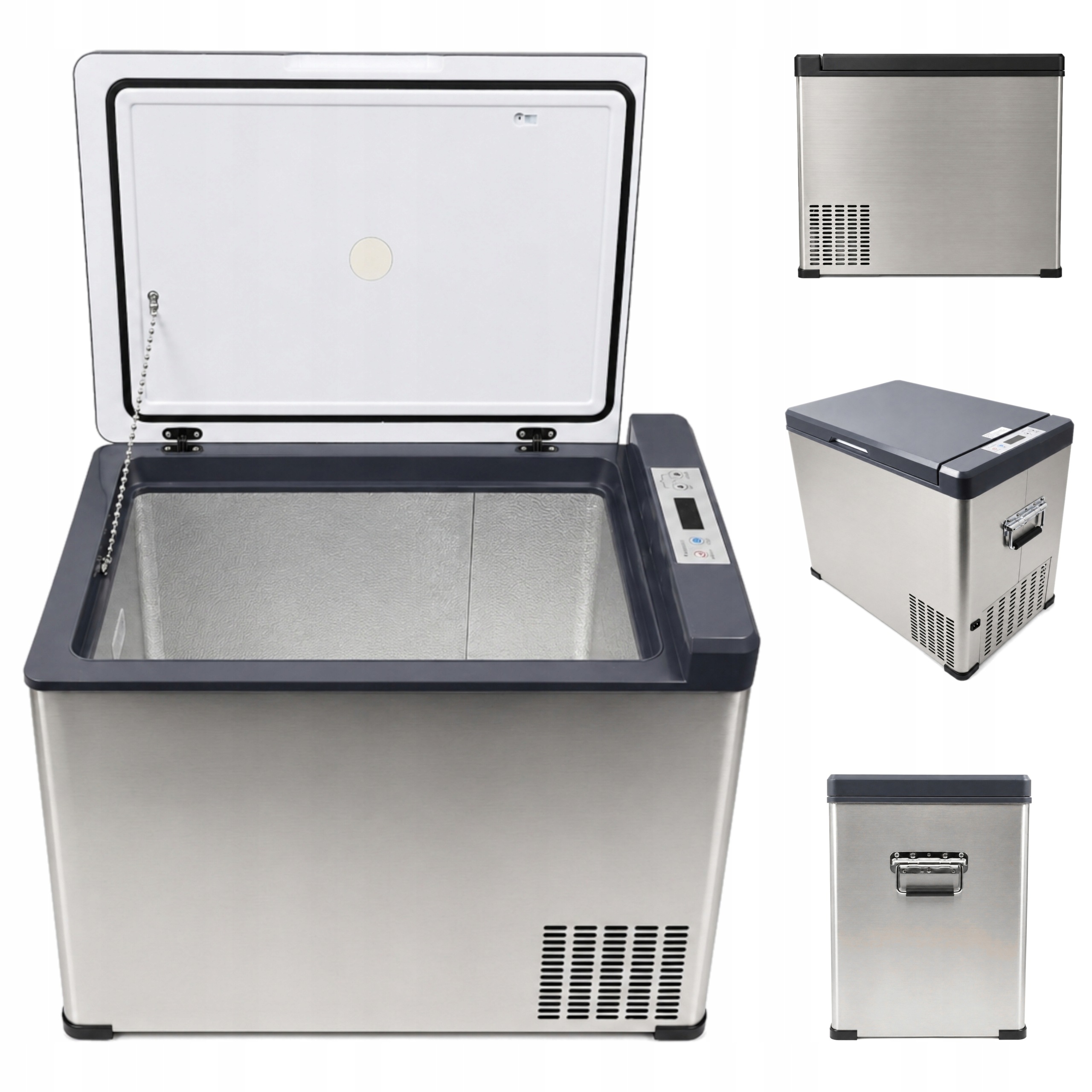 Lodówka Turystyczna Przenośna Kompresorowa 50L Kamper 12V24V 230V Standheiz