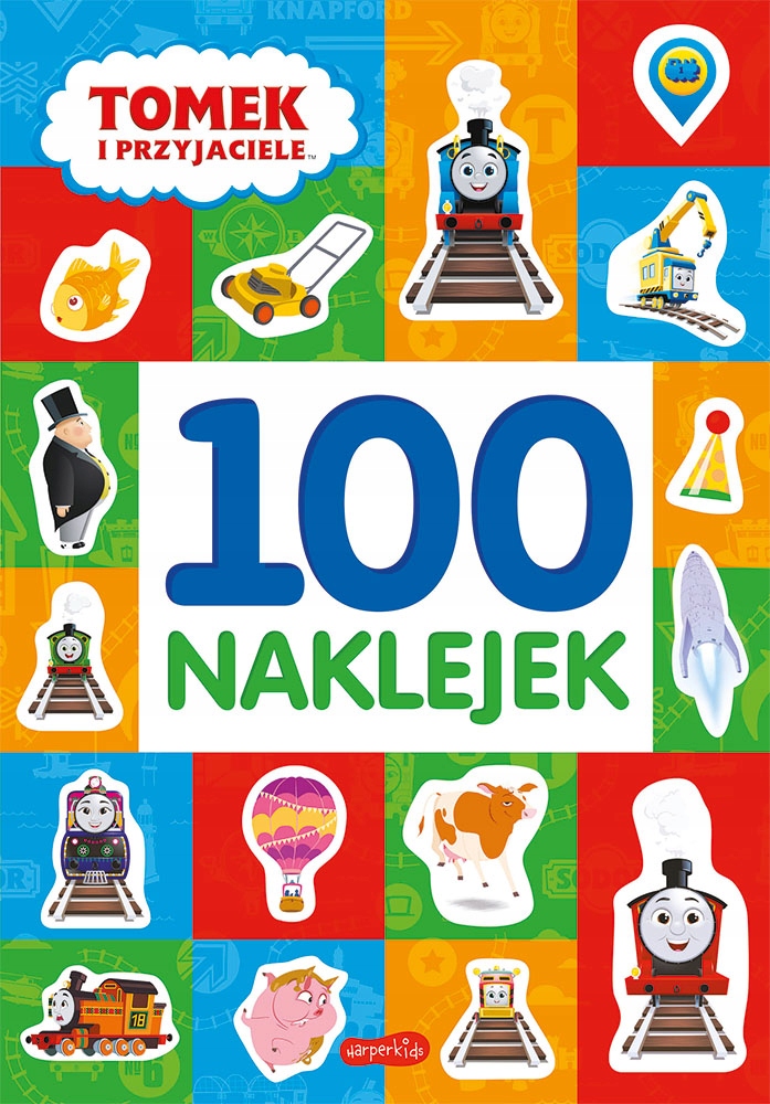 Tomek i przyjaciele. 100 naklejek. Nowa edycja Opr