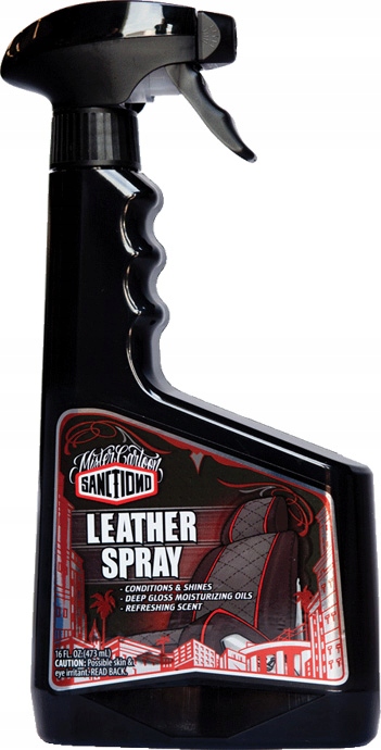 SANCTIOND LEATHER SPRAY Do Skorzanego Wnetrza