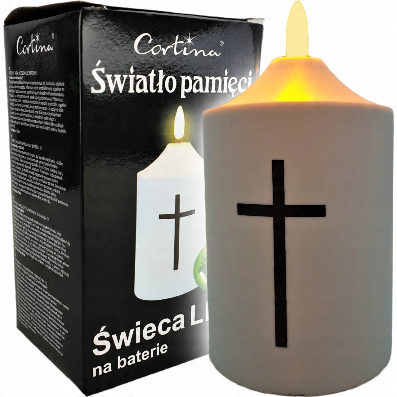 

Wkład Led Na Baterie Wkłady Do Zniczy Krzyż świeca