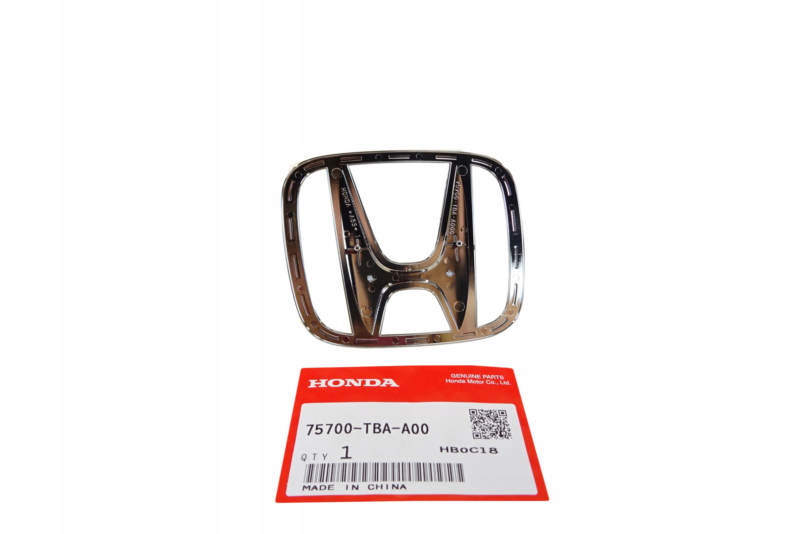 75700-TBA-A00 - HONDA CIVIC X 16-ЕМБЛЕМА ЗНАЧОК ГРИЛЬ ЛОГОТИП