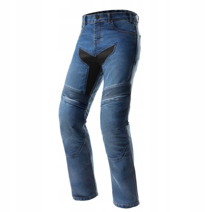 Motocyklové džínsy Rebelhorn Eagle 4 Blue Regular Fit 44, 32