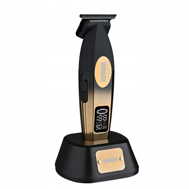 Trymer do włosów Wmark NG-8238 Czarno-Złoty fryzjer barber