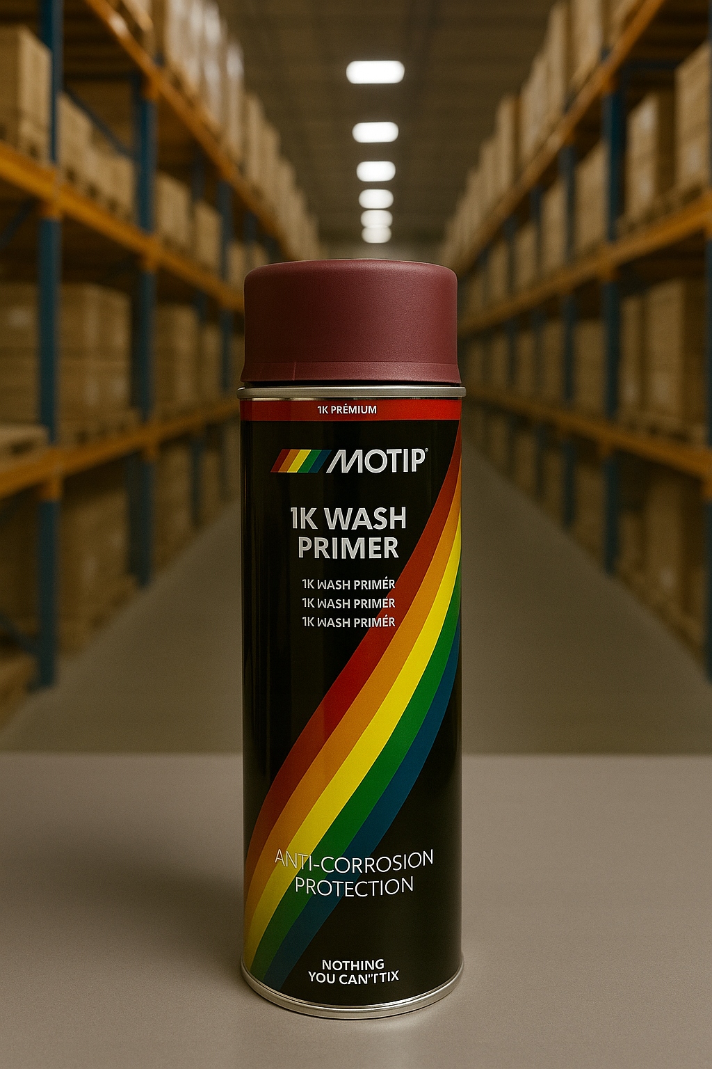 Reaktywny Wash Primer Motip czerwony podkład antykorozyjny