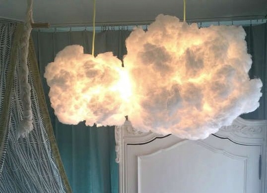 

Lampa wisząca Chmurka kreatywna duża biała 50cm