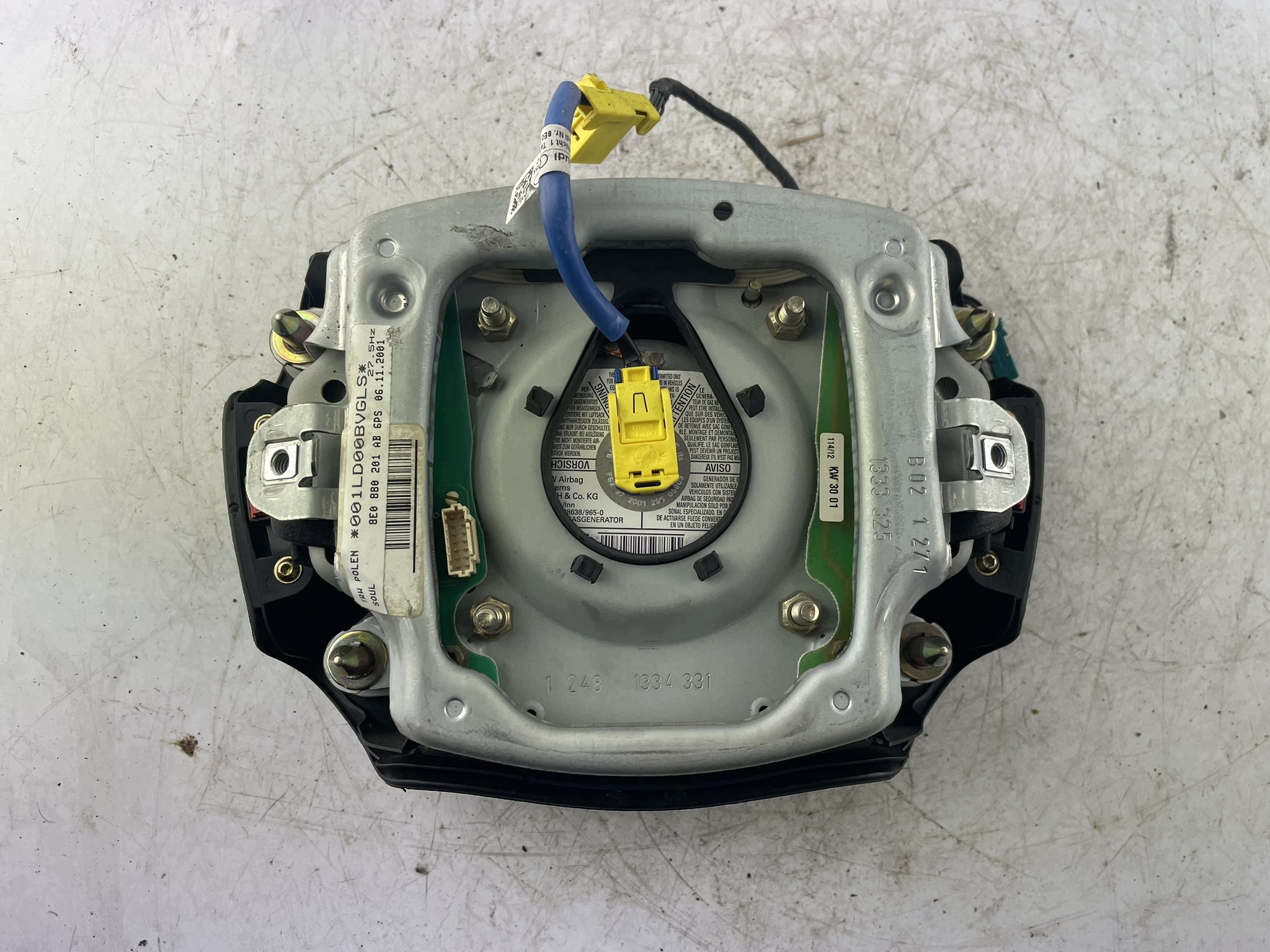 airbag air driver´s 8E0 880 201AB Audi A6 C5