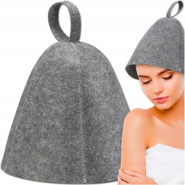 ВОЙЛОЧНАЯ ШАПКА ДЛЯ САУНЫ, ЗАЩИТНАЯ ШЛЯПА, УНИВЕРСАЛЬНЫЙ КОЛОКОЛЬЧИК, УНИСЕКС, ВОЙЛОК