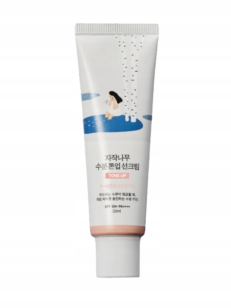 Birch Moisture Tone-Up Sunscreen Tónovací hydratační krém na opalování