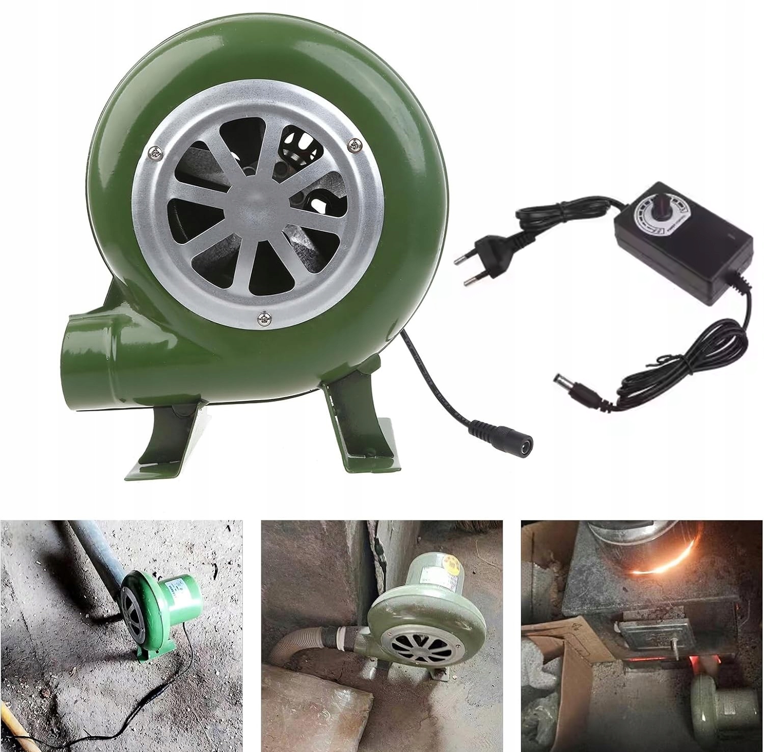 Dmuchawa do rozpalania grilla ogniska 80W