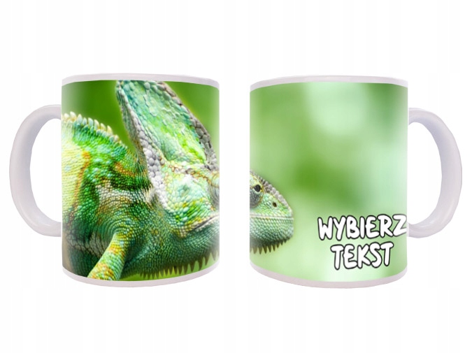 

Kubek Jaszczurka Kameleon Iguana Legwan