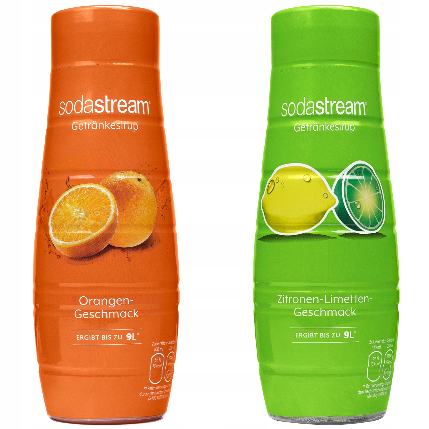 SYROPY SODASTREAM POMARAŃCZA CYTRYNA LIMONKA