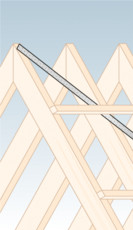 Taśma montażowa TM2 ciesielska 40x2,0 mm rolka 25m Liczba sztuk 1 szt.