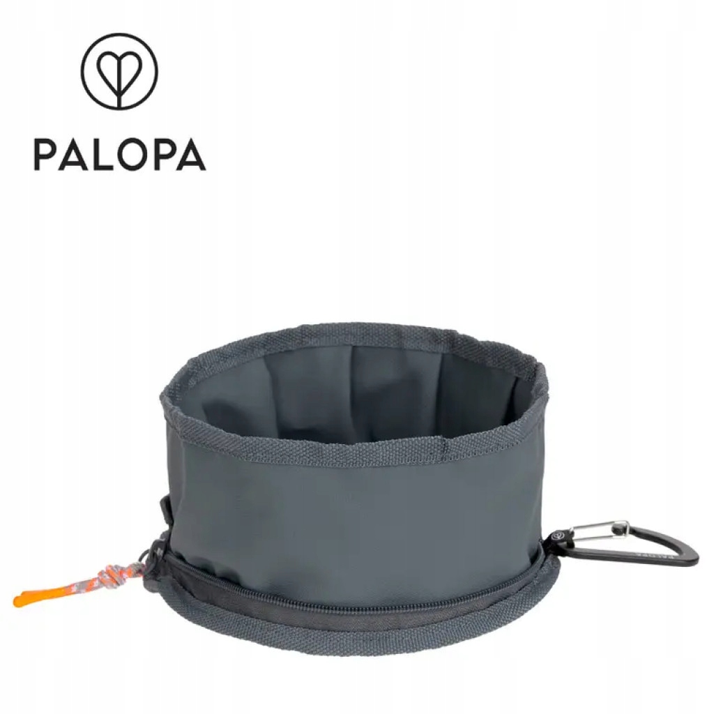 Palopa Skládací turistická miska pro psa Tura anthracite Palopa